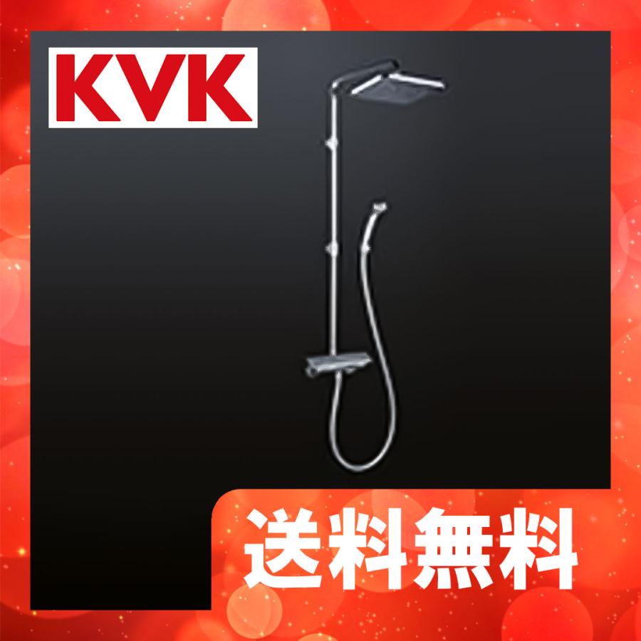 Kf3060w Kvk オーバーヘッドシャワー付サーモ シャワー専用 寒冷地用 Kvk Wb 住設堂 Com 通販 Yahoo ショッピング