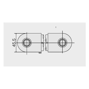 Z458　KVK　水栓部品　逆配管ソケット　取付ピッチ87〜102mm｜jyuusetsu-do｜04