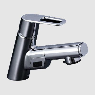 KVK シングルレバー式混合栓 FSL150D KVK FSL150DDEFT KVK シングルシャワー付混合栓（センサー付）（e