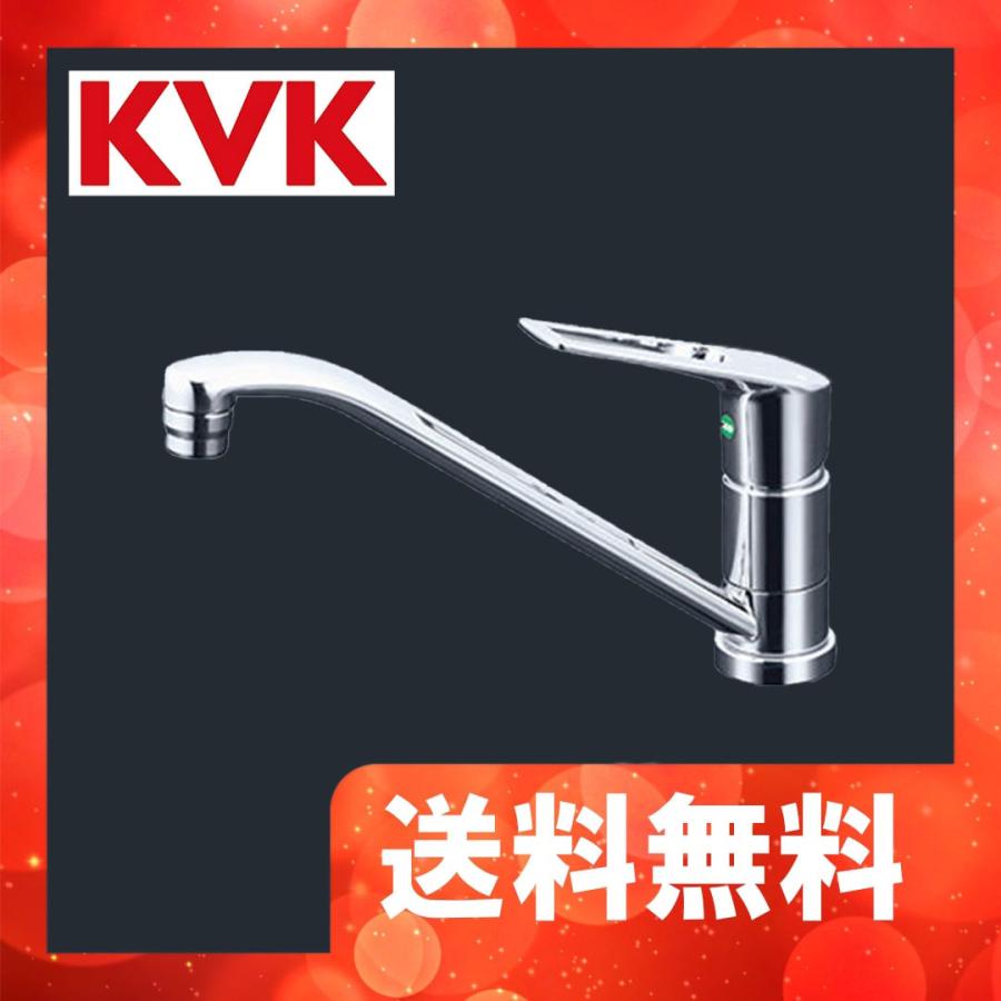 週末価格 KVK KM5011 TECHS 撥水 シングルレバー 混合水栓 KVK シングル混合栓(eレバー) 撥水 KM5011TECHS (水栓金具) 価格