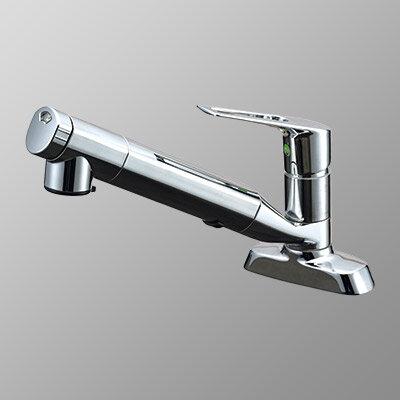 KVK KM5081TECJS KVK 浄水器内蔵用シングルシャワー付混合栓（eレバー