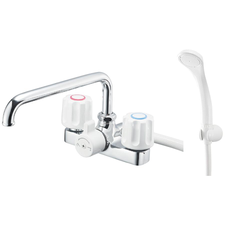 SANEI 【即日出荷可】SANEI SK710-W-13 ツーバルブデッキシャワー混合