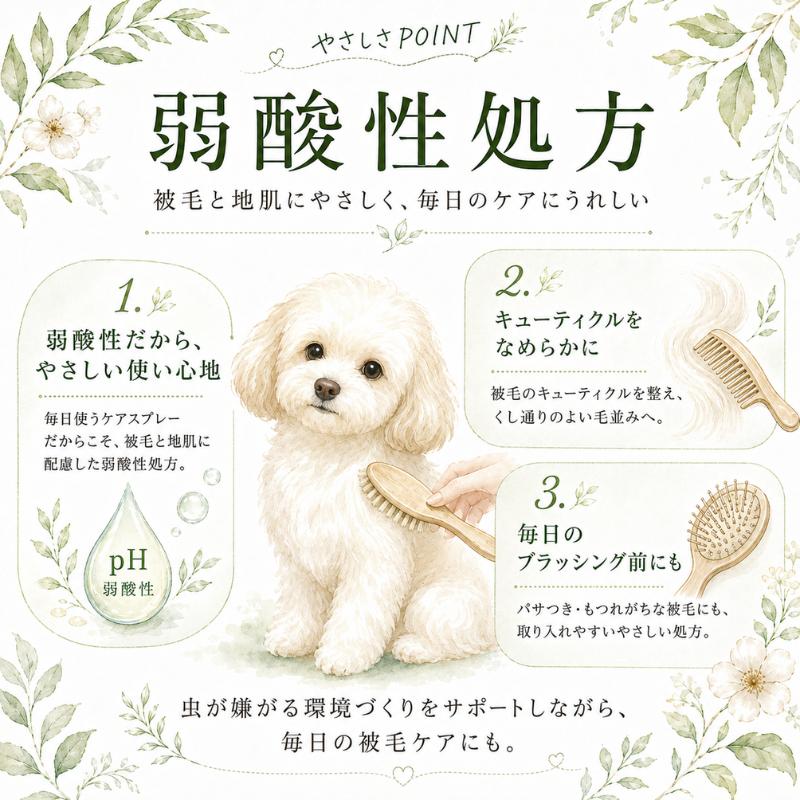 虫が嫌がる Bug off Grooming Spray バグオフグルーミングスプレー 150ml 犬 猫 うさぎ |  | 05