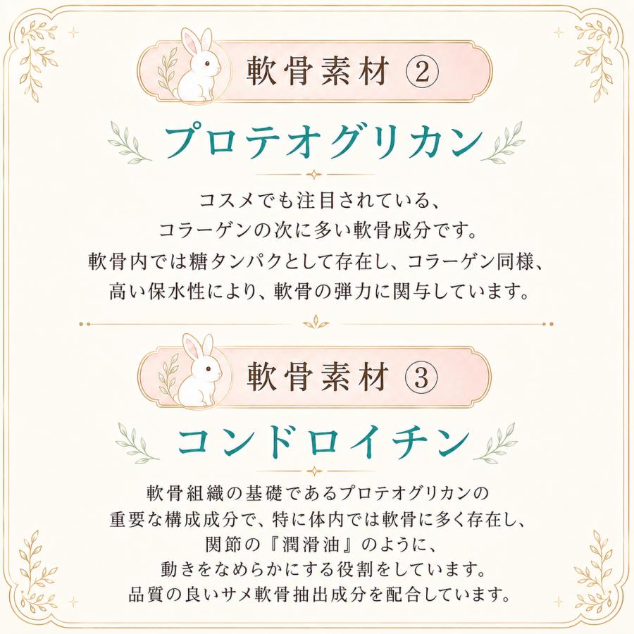うさぎの関節に コラーゲンV.C＆グルコサミンMSM 商品 ペット用 栄養