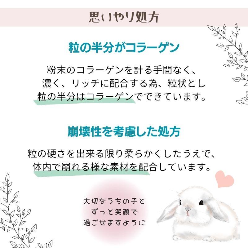 うさぎの関節に コラーゲンV.C＆グルコサミンMSM 商品 ペット用 栄養補助食品　60粒  ウサギ用 |  | 07