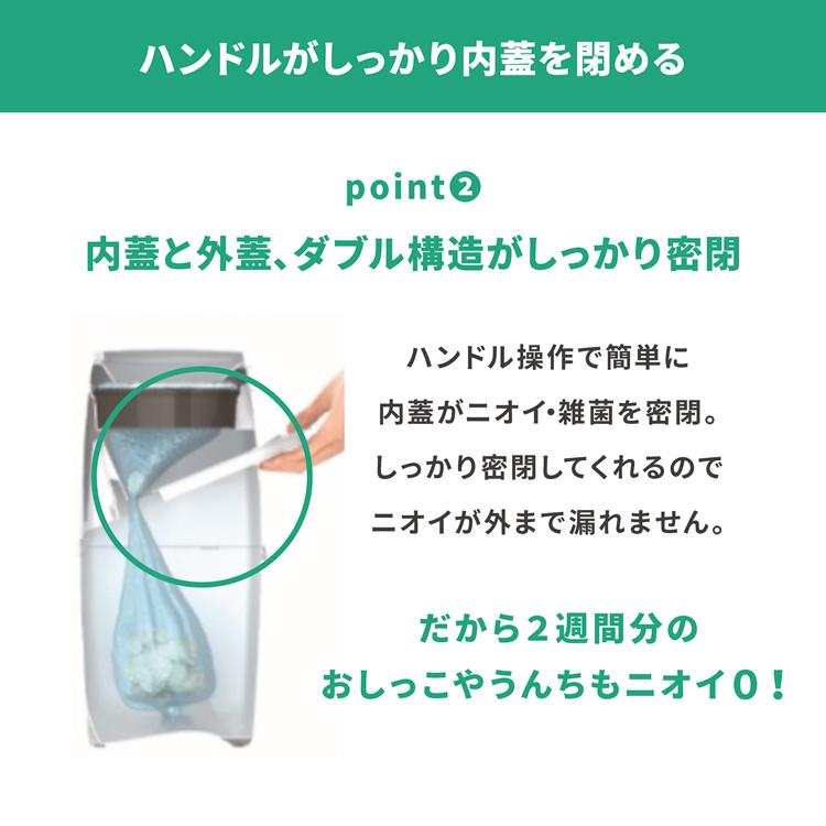 リターロッカーII 取替カートリッジ litterlocker2 猫砂処理ボックス 消臭 litterlocker2cardridgeK