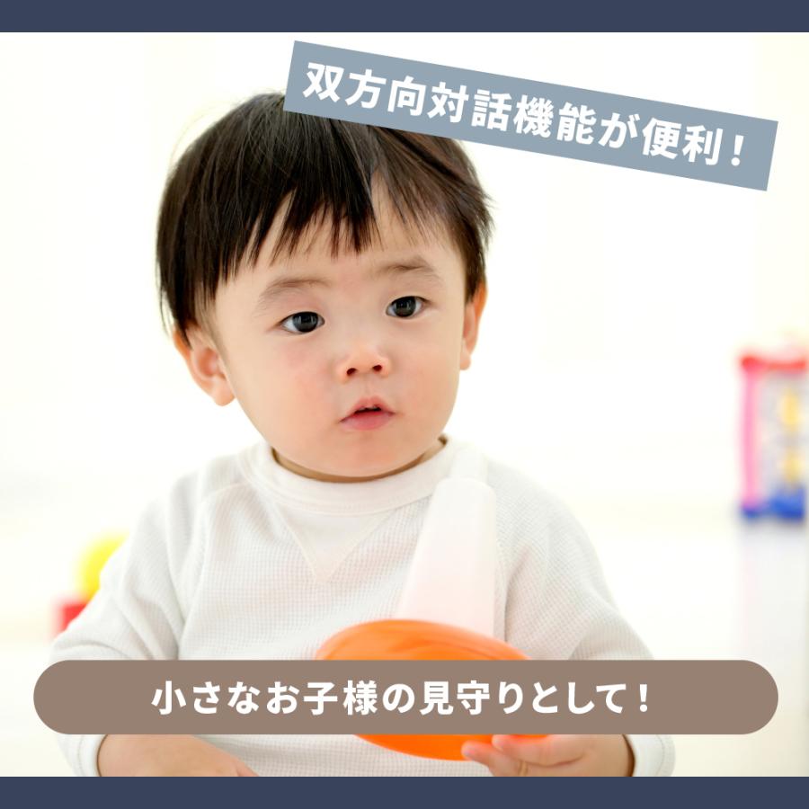 【新商品】お留守番カメラ ni-no ニーノ 日本メーカー製 温度計つき 