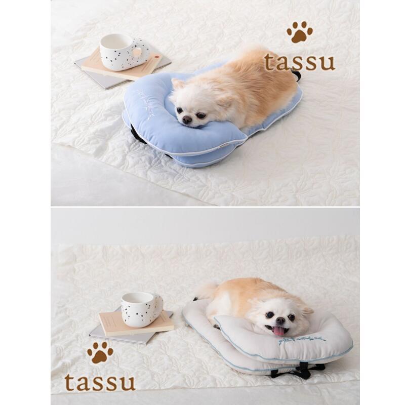 ペットカート用 プレミアムサテン あご乗せクッション tassu タッス 犬