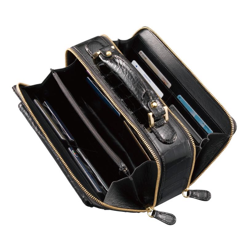 高級クロコ セカンドバッグ - ダンディクラブ 二光通販 二光