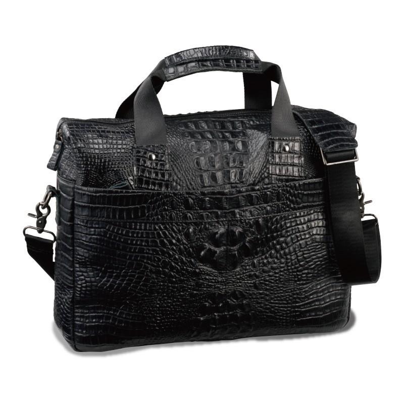 A4対応クロコダイル型押し 2WAYバッグ - ダンディクラブ 二光通販 二光