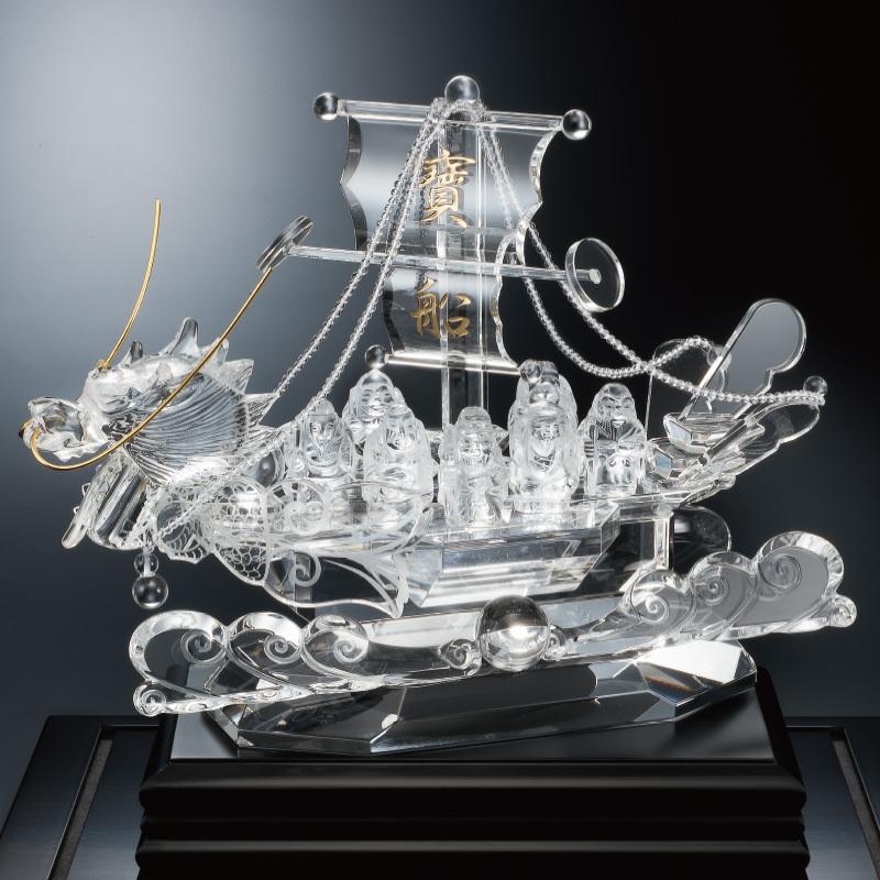 水晶細工 寳船 田中祐幸 美術品 インテリア 工芸品 - アートの友社 ホーリ通信