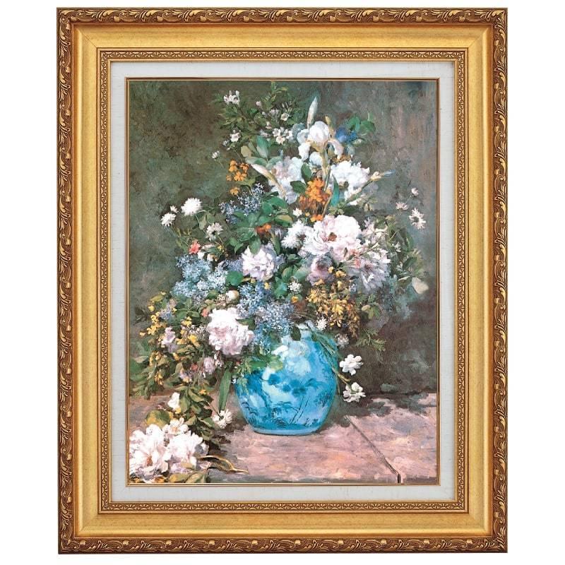 手描き油絵立体花飾りk