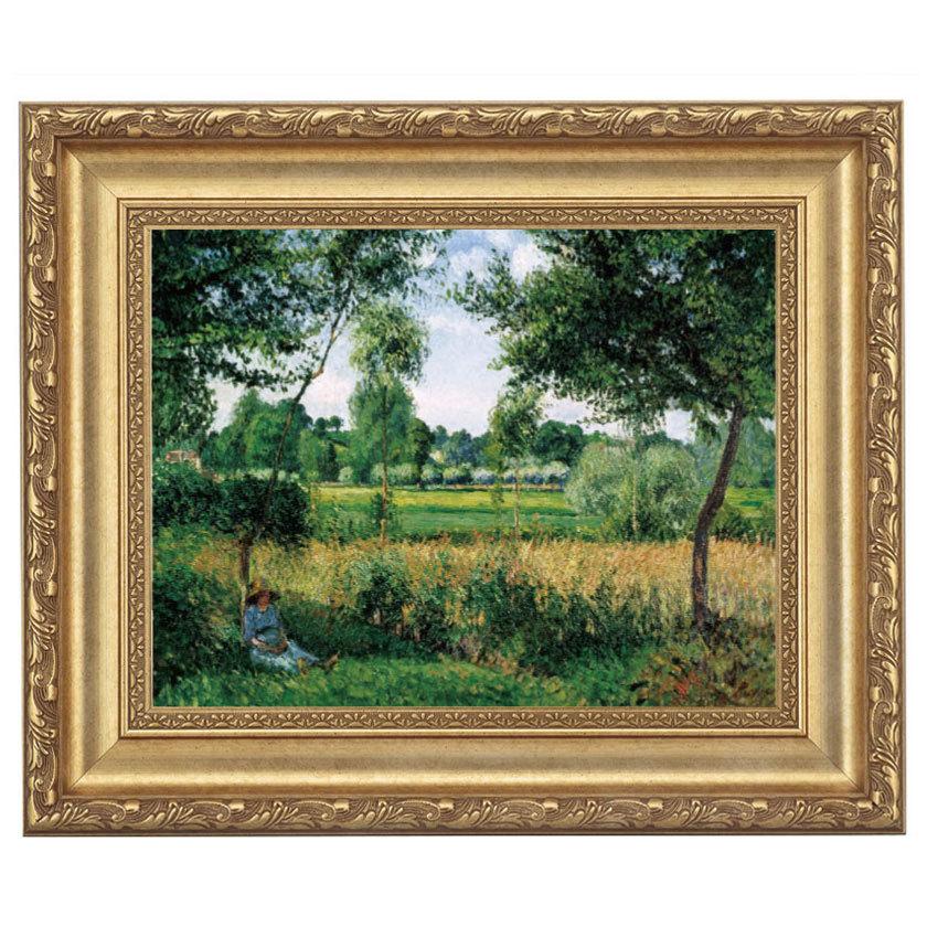 ピサロ 絵画 朝の光の効果 エラニー 4号 立体複製名画 レプリカ 額付き 美術品 絵画 インテリア おしゃれ 壁掛け 壁飾り アートの友社 A032 くみあいショッピング 通販 Yahoo ショッピング