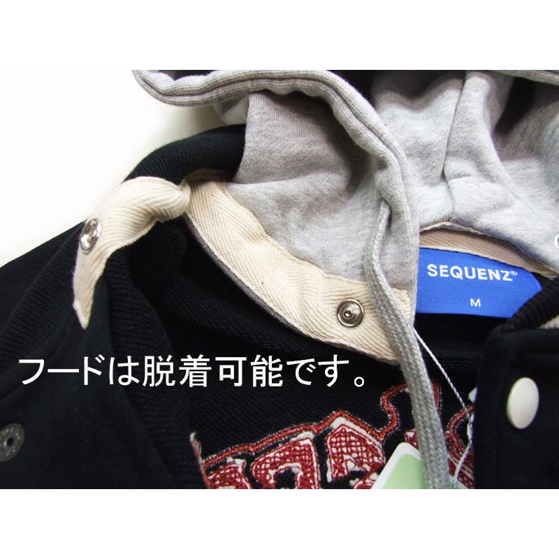 トムとジェリー スタジャン SEQUENZ シークエンス フード付きスタッフ 