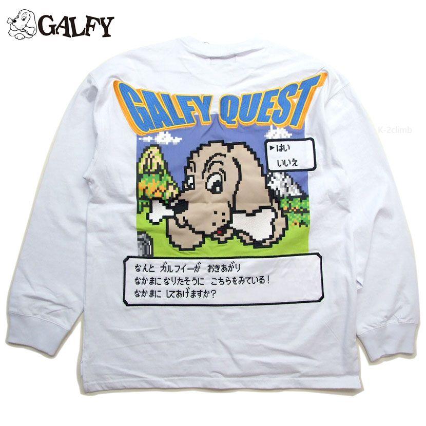 ♡ガルフィー ロングTシャツ♡ GALFY（ガルフィー） ロンT 病みに染まりし ストリート オシャレ 長袖T