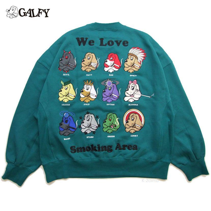 ガルフィー GALFY メンズ長袖スウェット 144030 ビックシルエット