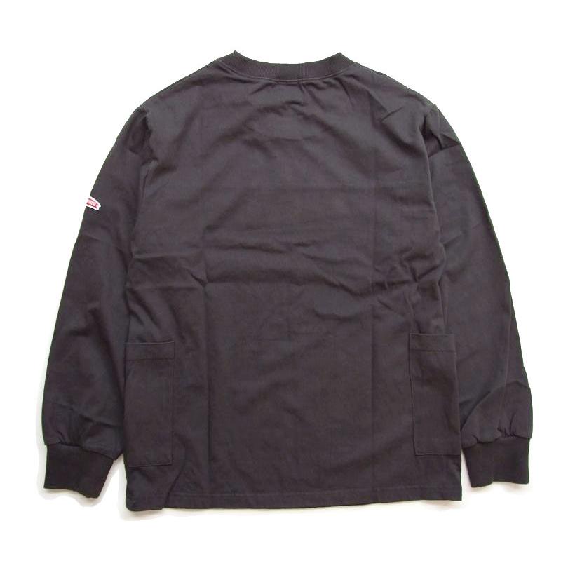 ランバー LUMBER サイドポケットロンt 無地ロングt 212400 切替