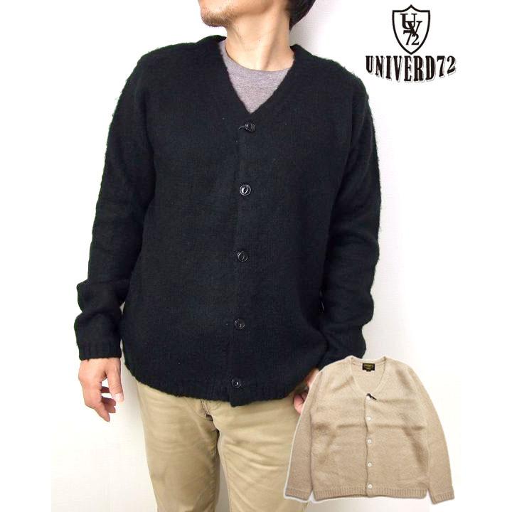 UNIVERD72 カーディガン MOHAIR CARDIGAN SOLID 21904 シンプルコーデ