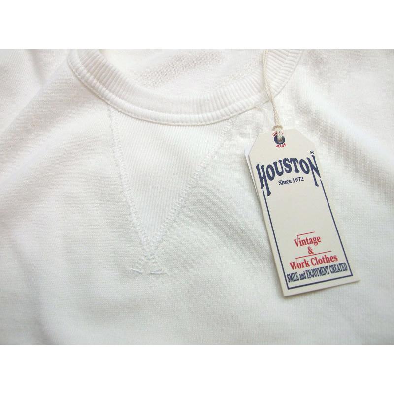 HOUSTON 極厚 Tシャツ スーパーヘヴィウエイト12oz ヒューストン 厚手 丈夫 三角ガゼット付のヴィンテージ使用の新品Tシャツ メンズ 22184　ポイントアップ中 |  | 13