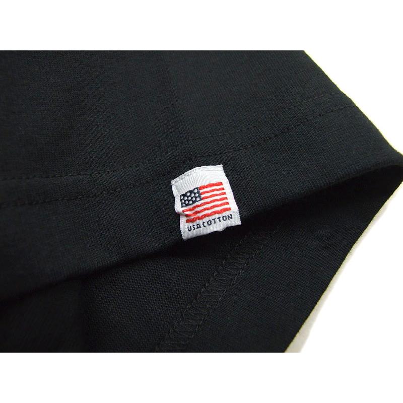 メンズ 半袖Tシャツ HOUSTON 人気の白熊柄 ALASKA ヒューストン 22203 アラスカTシャツ リサイクルUSAコットンプリント半袖Tシャツ |  | 06