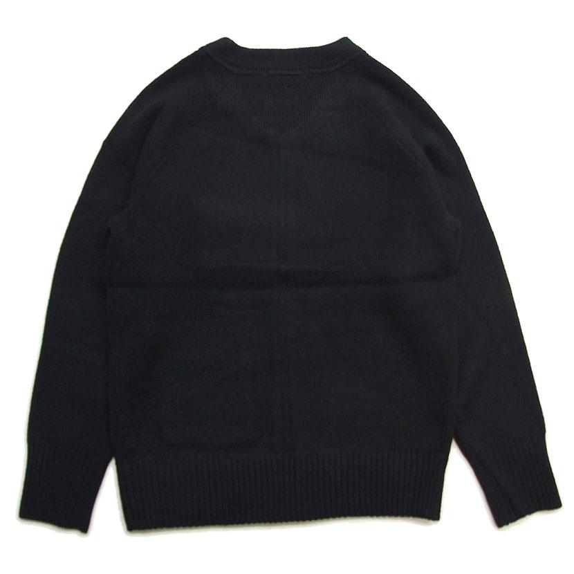 HOUSTON C-2セーター 衿なしセーター ヒューストン メンズ ジップ