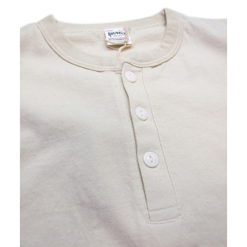 HOUSTON ヘンリーネック Tシャツ 22297 HOUSTON ピグメント ヘンリーtシャツ メンズ 半袖Tシャツ |  | 10