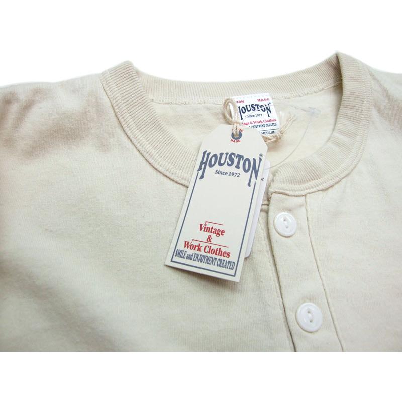 HOUSTON ヘンリーネック Tシャツ 22297 HOUSTON ピグメント ヘンリーtシャツ メンズ 半袖Tシャツ |  | 11