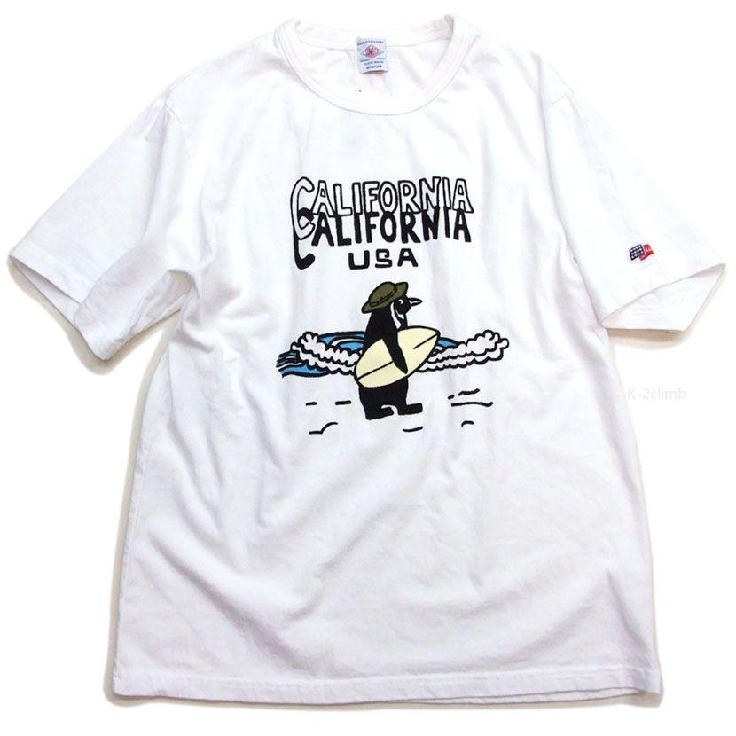 つきお SURF PENGUIN Tシャツ / LUMBER 251573 商品詳細｜アリスファーム