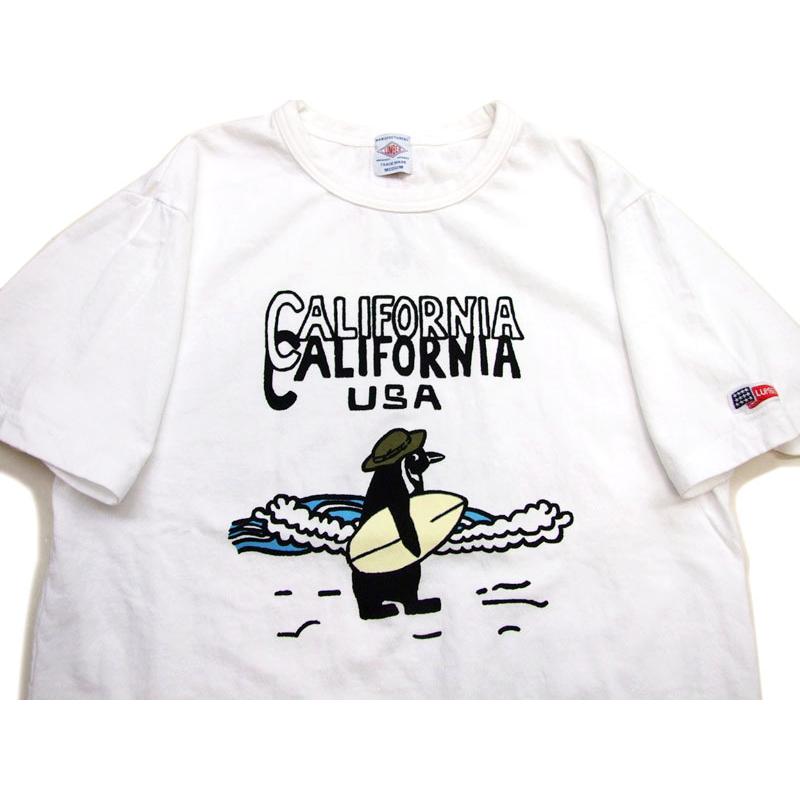 LUMBER 男女兼用 半t サーフ ペンギン 半袖Tシャツ 251573 lumber