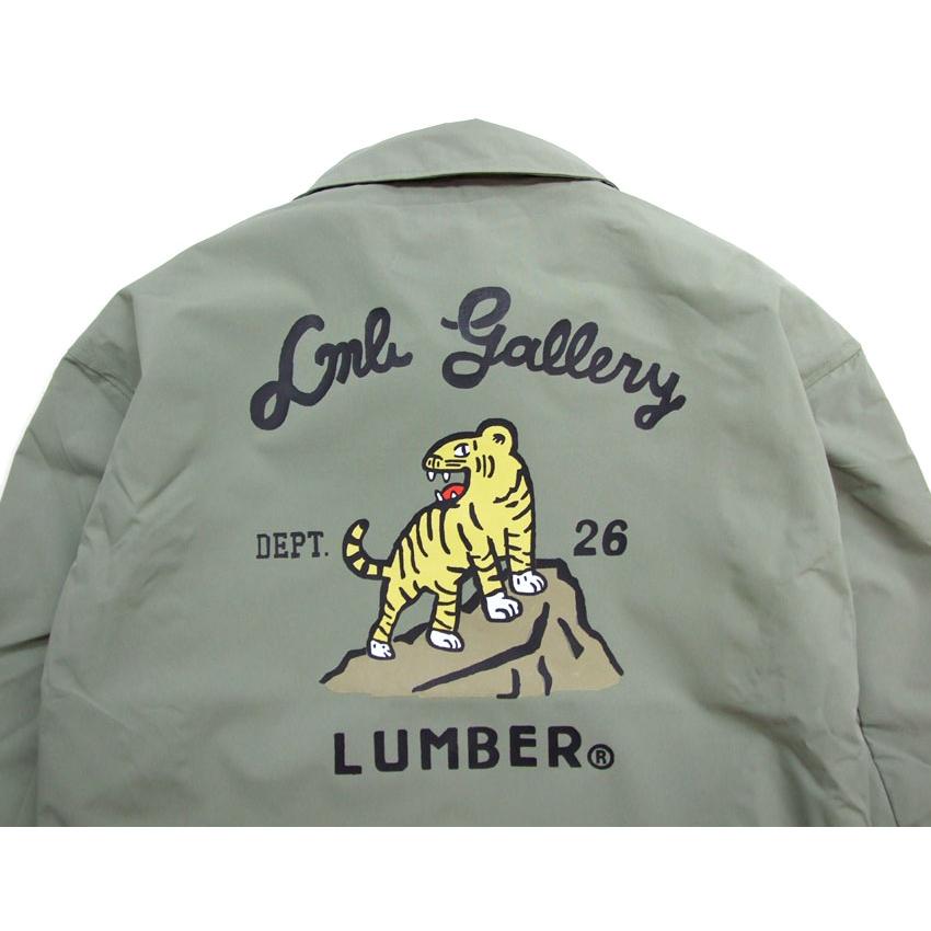 LUMBER コーチジャケット 虎柄 メンズ ジャケット タイガー 254583