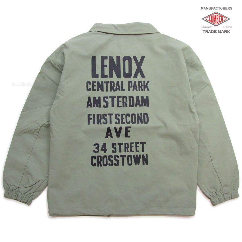コーチジャケット LUMBER コーチジャケット LENOX メンズ ジャケット 254638 ランバー