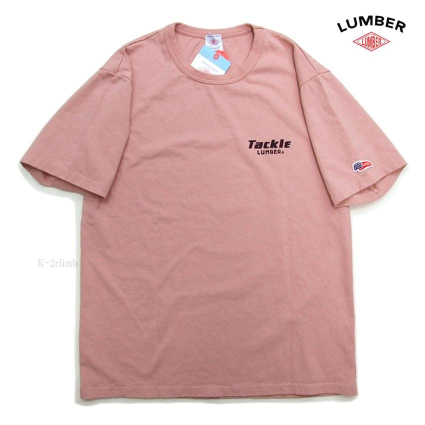 LUMBER ルアーと猫 Tシャツ 261653 lumber 半袖tシャツ ランバー 男女