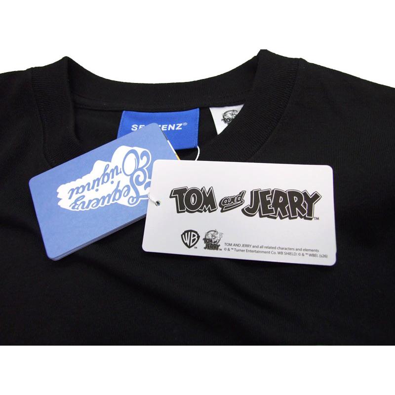 トムとジェリー プリント Tシャツ 半袖 tシャツ SEQUENZ シークエンス