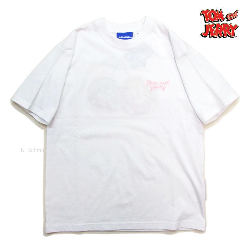 トムとジェリー さくらんぼ Tシャツ 半袖 tシャツ SEQUENZ