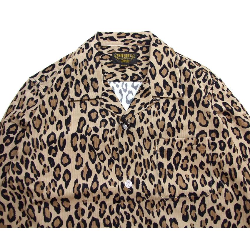 gangsterville コーデュロイ　レオパード　長袖シャツ　シャツ　M gangsterville コーデュロイ レオパード 長袖シャツ シャツ M