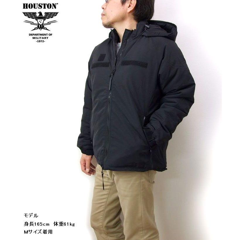 HOUSTON レベル7 ジャケット ものすごく暖かい中綿パーカー