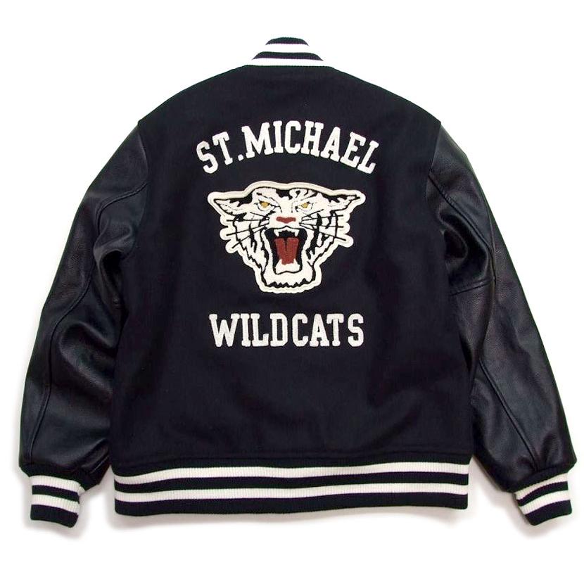 HOUSTON スタジャン ヘビーメルトン AWARD JAKCKET ヒューストン