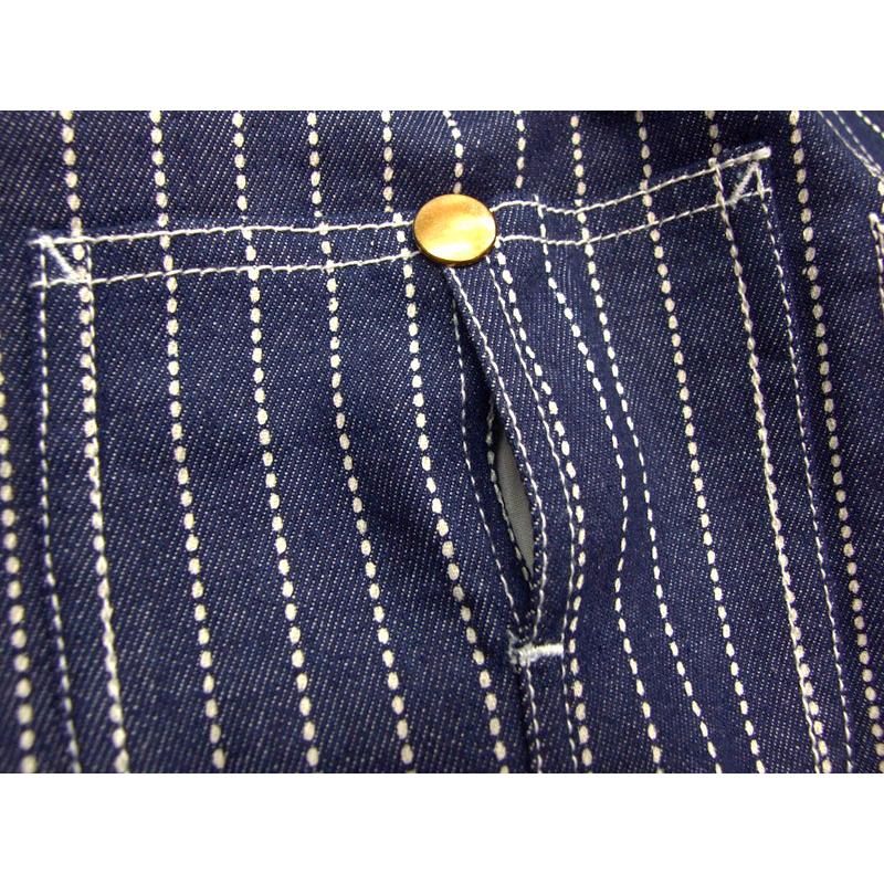 デニム カバーオール 4ポケット 40sダブルウェア デニムカバーオール 大戦モデル シングル襟