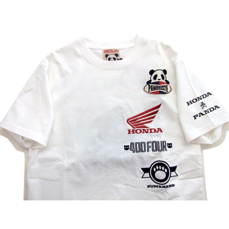 ホンダ×パンディエスタ 公式コラボ 半袖Tシャツ HONDA ヨンフォア