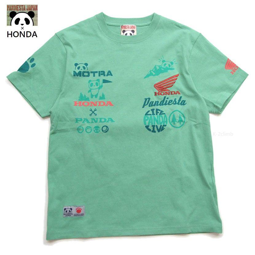 パンディエスタ×HONDA 公式コラボ半袖Tシャツ MOTORA メンズt パンディエスタ×HONDA 公式コラボ半袖Tシャツ MOTORA メンズt