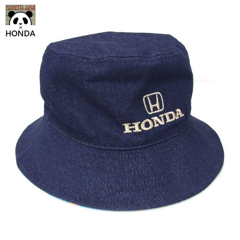 HONDA×PANDIESTA リバーシブルバケットハット 585512 ホンダのロゴ