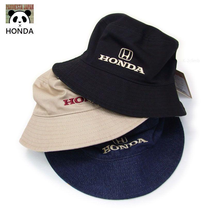 限定品1000個　リリパット　 HAPPY CAMPERS 限定品 HONDA×PANDIESTA リバーシブルバケットハット 585512 ホンダのロゴ