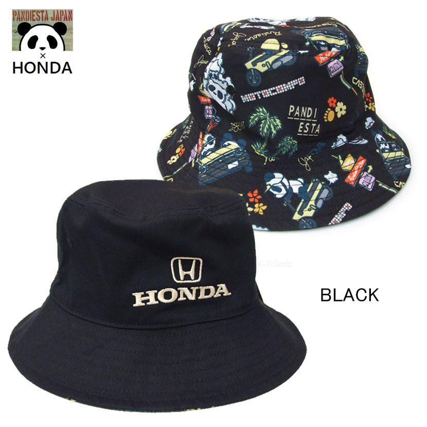 限定品1000個　リリパット　 HAPPY CAMPERS 限定品 HONDA×PANDIESTA リバーシブルバケットハット 585512 ホンダのロゴ