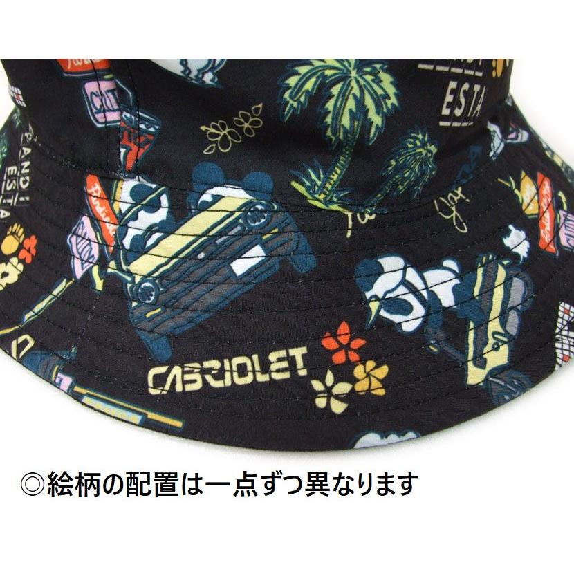 HONDA×PANDIESTA リバーシブルバケットハット 585512 ホンダのロゴ