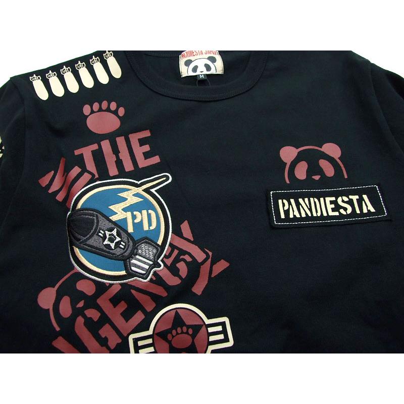 未使用✳︎タグ CAT柄のTシャツ＆ロングパンツセット sale パンディエスタ ロンT 592857ロングTシャツ pandiesta