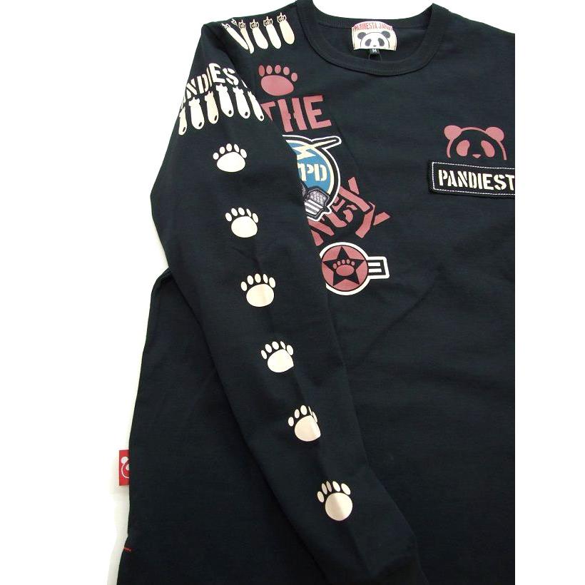 未使用✳︎タグ CAT柄のTシャツ＆ロングパンツセット sale パンディエスタ ロンT 592857ロングTシャツ pandiesta