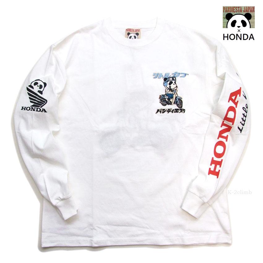 HONDA×パンディエスタ リトルカブ Little Cub ロンT PANDIESTA×ホンダ