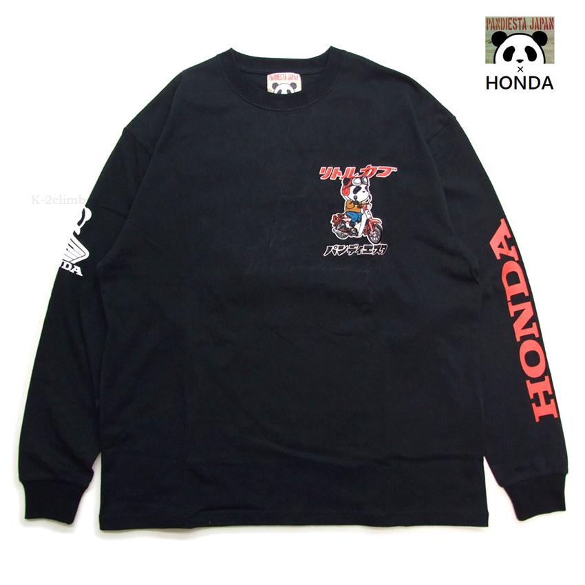 HONDA×パンディエスタ リトルカブ Little Cub ロンT PANDIESTA×ホンダ