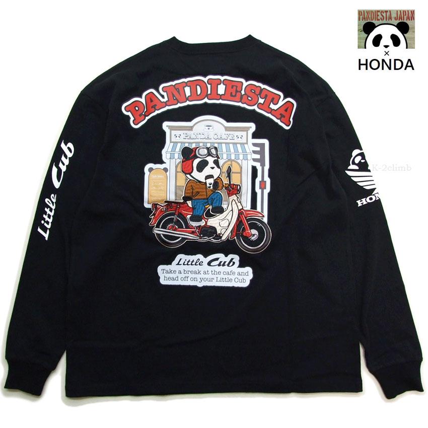 HONDA×パンディエスタ リトルカブ Little Cub ロンT PANDIESTA×ホンダ
