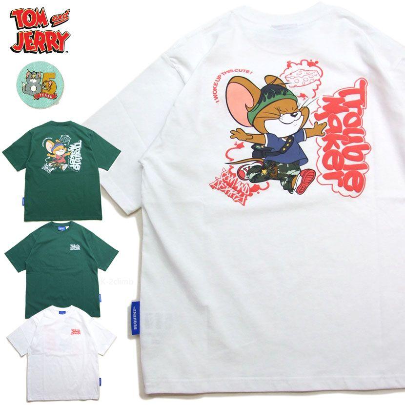 ジェリーTシャツ 半袖tシャツ SEQUENZ シークエンス 半袖t トムと